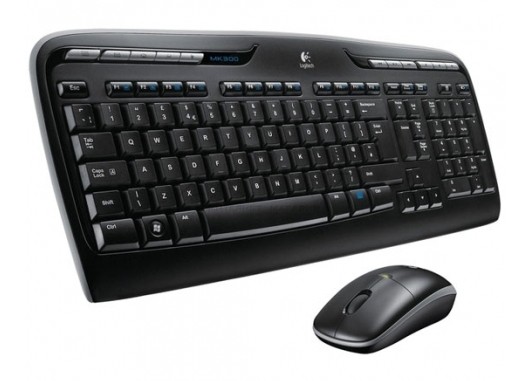 Клавиатура + мышь Logitech Cordless Desktop MK330 Black (920-003995) RTL
