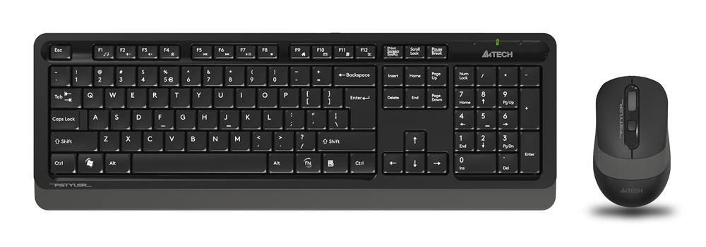 Клавиатура + мышь A4-Tech FG1010 Black-Gray