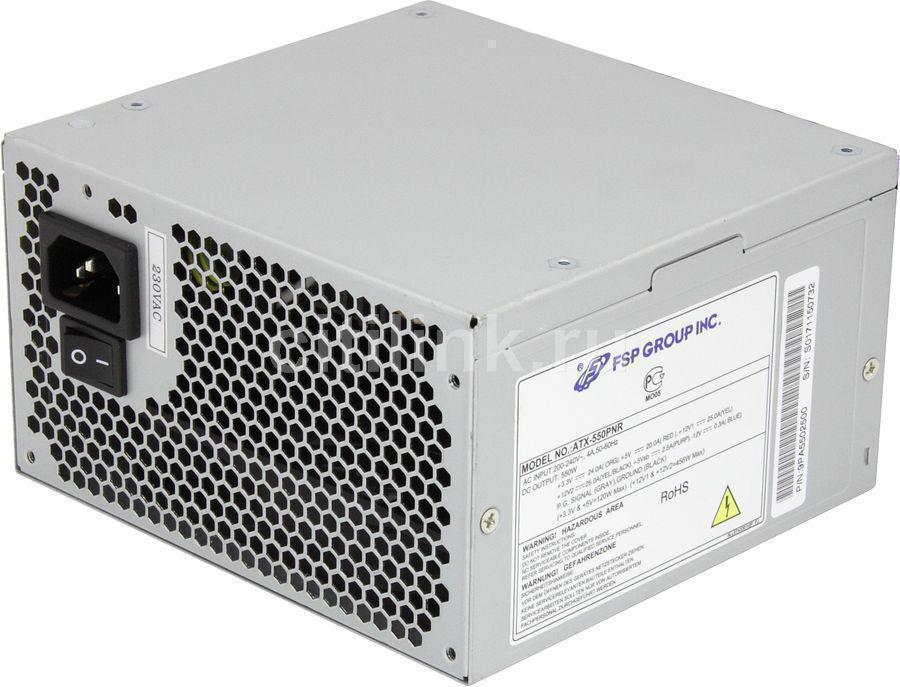 БП FSP 500W ATX-500PNR (ATX 2.2, 24+4-pin, 1x6/8-pin, 2xSATA, 120mm, PFC) OEM