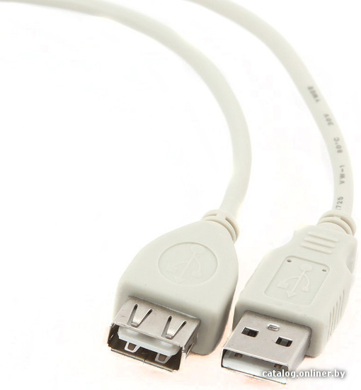 Кабель USB 2.0 Am-Af 0,75m (удлинитель) Gembird (CC-USB2-AMAF-75CM/300)