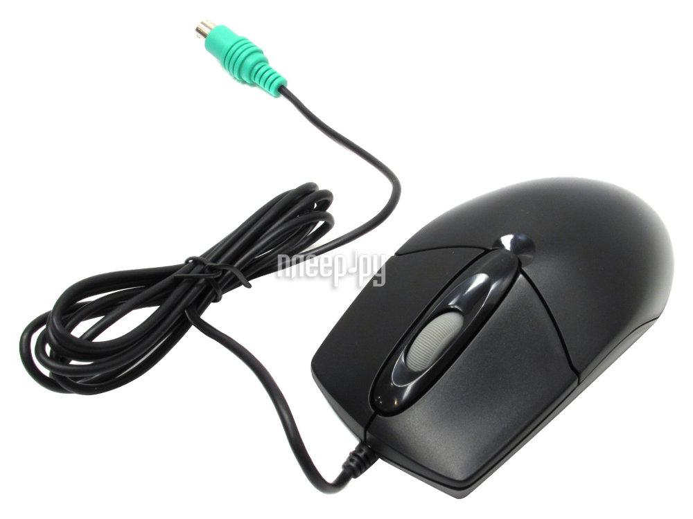 Mouse A4 Tech OP-720 Optical Mouse, PS/2, Black