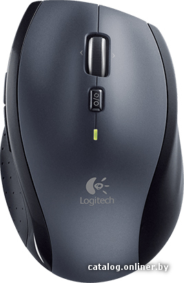Mouse Wireless Logitech M705 (910-001950) 7btn+Roll, Laser Mouse, Black, USB