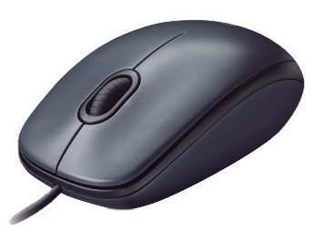 Mouse Logitech M90 (910-001794) Optical Mouse USB, 3btn+Roll, Gray, RTL