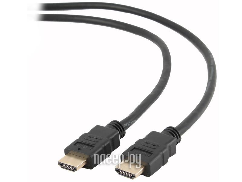 Кабель HDMI- HDMI Gembird 3.0m ver.2.0, (CC-HDMI4-10), позолоченные контакты, Black