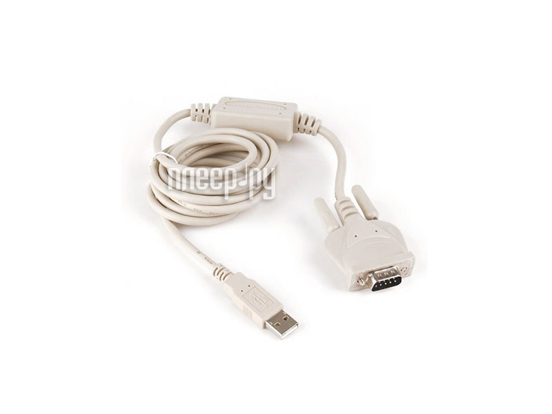 Конвертер COM устр. в USB порт Gembird UAS111, DB9M/AM, 1.8м, блистер