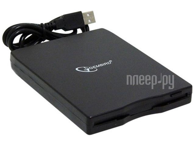 External FDD 3,5" Gembird (FLD-USB) Black USB