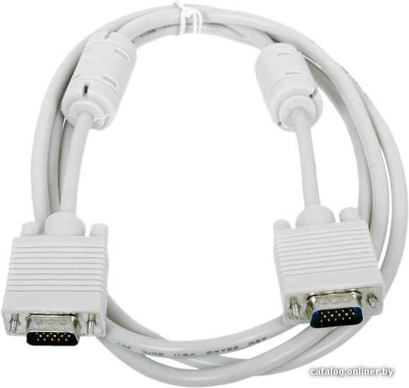 Кабель VGA 15m/15m Pro Gembird, 1.8м (CC-PVGA-6), 15M/15M, экран, феррит.кольца, пакет