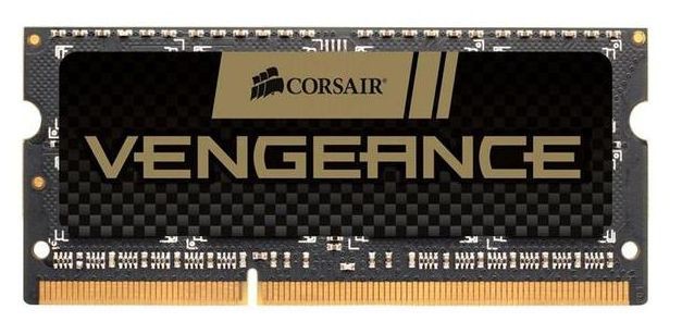 SO-DIMM DDR III 4096MB PC-12800 1600Mhz Corsair Vengeance (CMSX4GX3M1A1600C9) 9-9-9-24 CL9 RTL