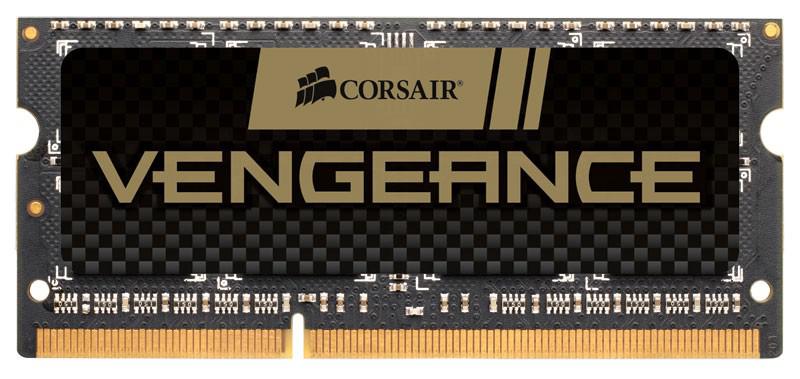 SO-DIMM DDR III 8192MB KITof2 PC-12800 1600Mhz Corsair Vengeance (CMSX8GX3M2A1600C9) 1.5V 9-9-9-24 RTL
