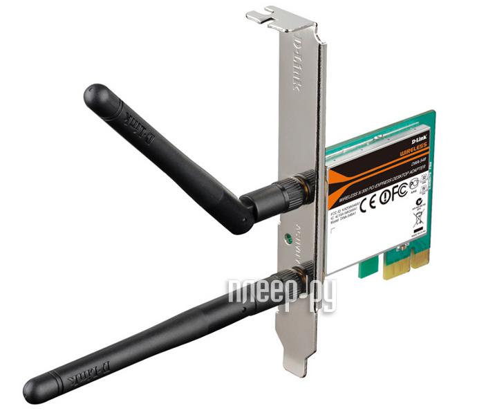 Wireless PCI-E Adapter 300Mb/s D-Link (DWA-548 Dual-Band (802.11n), RTL