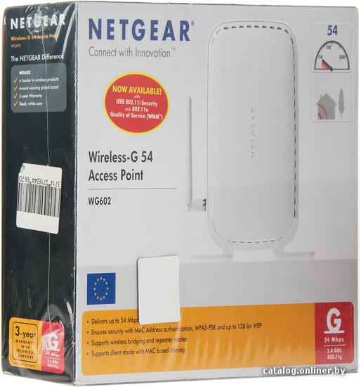 Точка доступа Netgear WG602-400PES RTL