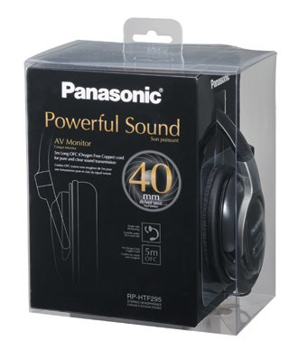 Наушники Panasonic RP-HTF295E-K