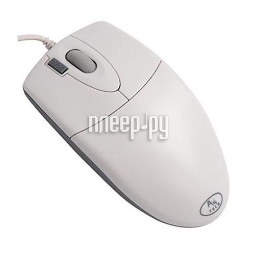 Mouse A4 Tech OP-720 Optical Mouse, USB, White