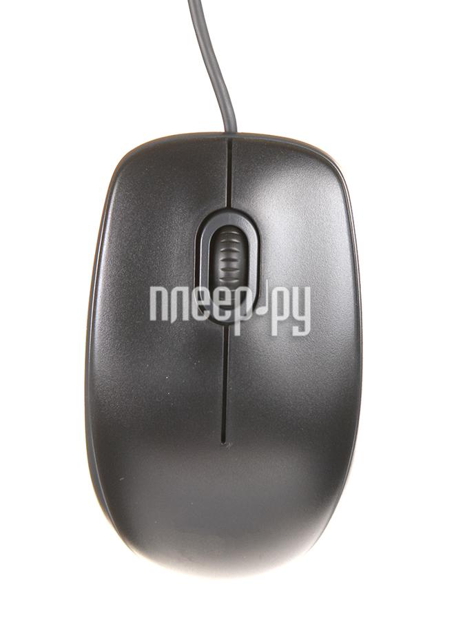 Mouse Logitech B100 (910-003357/910-006605/910-005547) Optical Mouse USB, 3btn+Roll, Black RTL