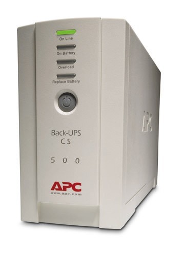 Источник бесперебойного питания APC Back-UPS CS 500 (BK500EI) USB