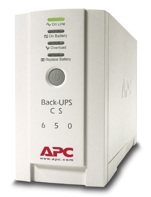 Источник бесперебойного питания APC Back-UPS CS 650 (BK650EI)