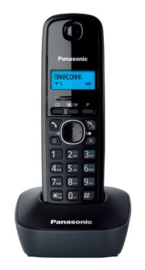 Радиотелефон Panasonic KX-TG1611RUH Black-Grey