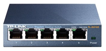 Switch TP-Link TL-SG105 5-port Gigabit 10/100/1000Mbps RTL