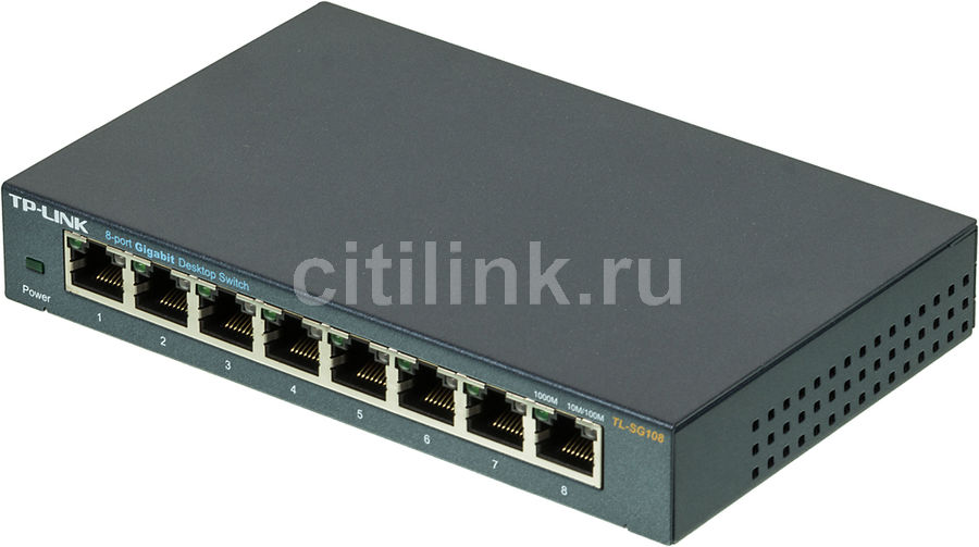 Switch TP-Link TL-SG108 8-port Gigabit 10/100/1000Mbps RTL
