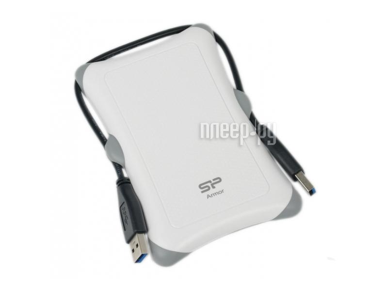 External HDD 2.5" USB3.0 Silicon Power 1TB Armor A30 (SP010TBPHDA30S3W) White RTL