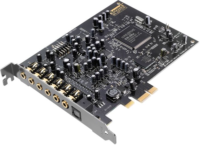 Звуковая карта PCI-E Creative SB Audigy Rx PCIex1 (SB1550), RTL