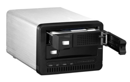 External case for HDD 3,5" AgeStar 3U2B3A1 (2x3.5", SATA, RAID, USB3.0 +e-SATA, SATA 2HDD) RTL