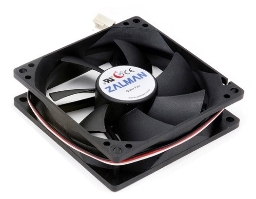 Вентилятор 92mm Zalman ZM-F2 Plus(SF) (92x92x25mm, 1500-2800RPM, 20-23dBA, 3-pin) RTL