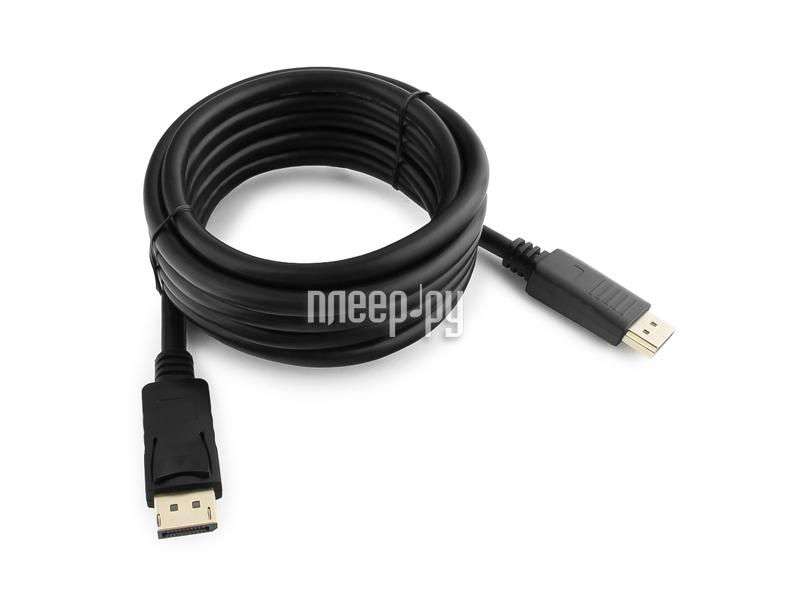 Кабель DisplayPort Gembird/Cablexpert CC-DP-10, 3.0м, 20M/20M, черный, экран, пакет