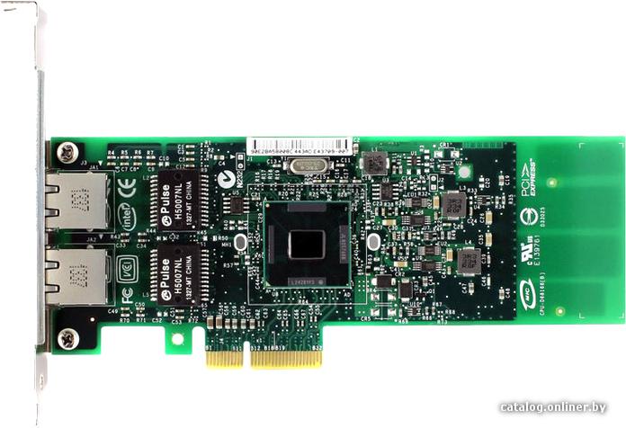 Сетевая карта Intel E1G42ETBLK Dual Port PCI-E 10/100/1000Mbit OEM