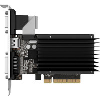 NVIDIA GeForce Palit GT730 (NEAT7300HD46-2080H) 2GB DDR3 (64bit, Heatsink, 902/1804MHz) VGA DVI HDMI OEM