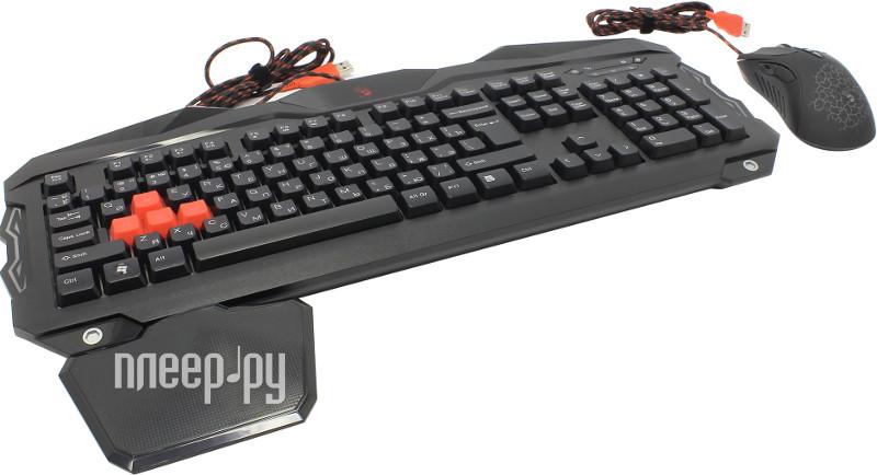 Клавиатура + мышь A4-Tech Bloody Q2100/B2100 (Q210+Q9) черный USB Multimedia Gamer