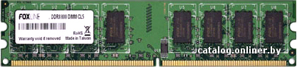DDR III 2048MB PC-12800 1600MHz Foxconn Foxline (FL1600D3U11S1-2G) OEM