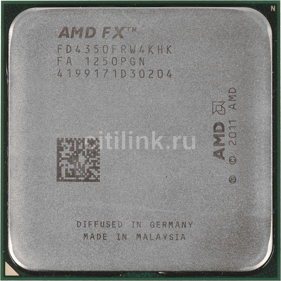 CPU Socket-AM3+ AMD FX-4350 (FD4350FRW4KHK) (4.2GHz, 4Mb L2, 8Mb L3, 5200MHz bus, 125W) OEM