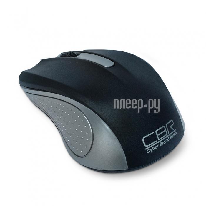 Mouse Wireless CBR CM-404 Silver (оптика, радио 2,4 Ггц, 1200 dpi, USB) RTL
