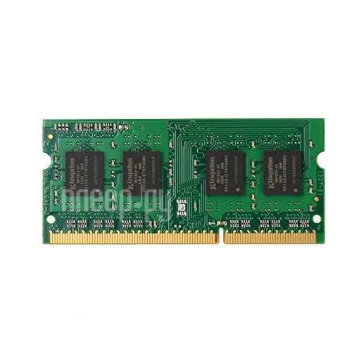SO-DIMM DDR III 4096MB PC-12800 1600Mhz Kingston (KVR16LS11/4) CL 11 11-11-11 1.35V RTL