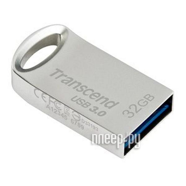 32 Gb USB3.0 Transcend JetFlash 710 TS32GJF710S Silver Retail
