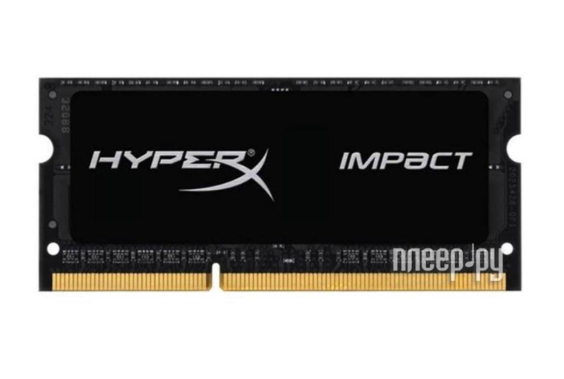 SO-DIMM DDR III 8192MB PC-12800 1600Mhz Kingston HyperX Impact (HX316LS9IB/8) 1.35V CL9 9-9-9