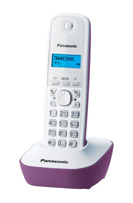 Радиотелефон Panasonic KX-TG1611RUF White-Purple
