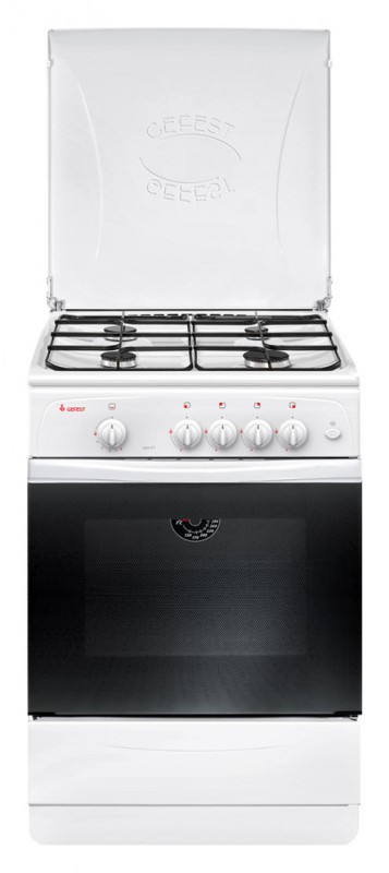 Кухонная плита GEFEST ПГ1200-С7 (60*60 см.Газовая плита с газовой духовкой объемом 63 л. Газ-контроль духовки. Термоуказатель духовки. Ящик для посуды)