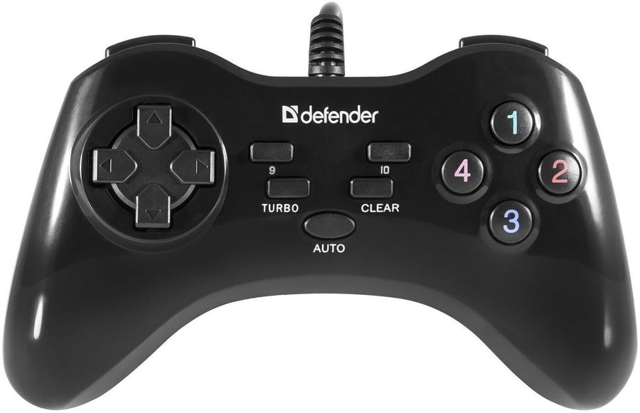 Геймпад Defender Game Master G2 (64258), 13кн, 8  поз.перекл, USB