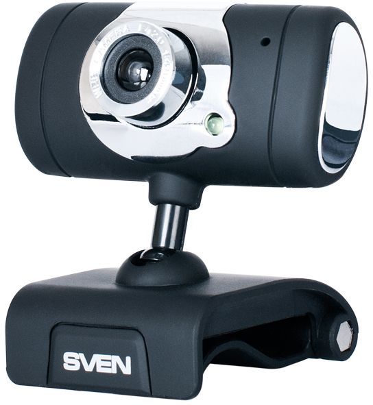 Web-cam Sven IC-525 (USB 2.0, 1,3 Мп, видео 640x480, микрофон)