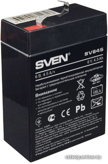UPS Аккумулятор Sven SV 645 