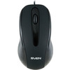 Mouse Sven RX-170, оптическая, 800dpi, 2 кнопки, USB, Black