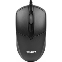 Mouse Sven RX-112, оптическая, 800dpi, 2 кнопки, USB, Black