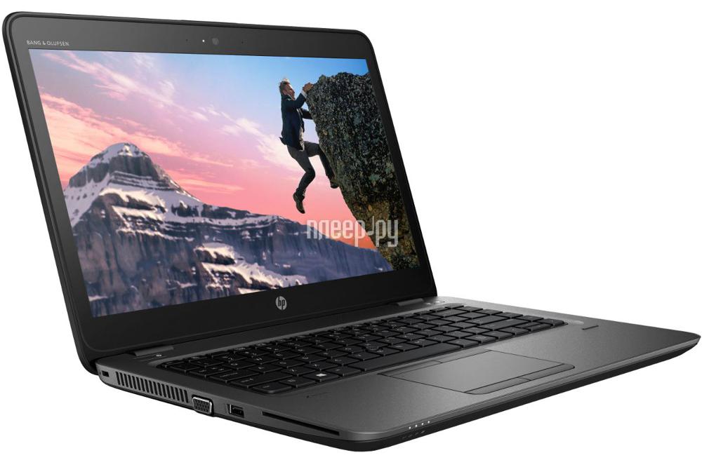 Ноутбук HP ZBook 14u G4 (1RQ66EA) (Intel Core i7-7500U 2.7 GHz/8192Mb/1000Gb/AMD FirePro W4190M 2048Mb/Wi-Fi/Bluetooth/Cam/14/1920x1080/Windows 10 Pro 64-bit) RTL