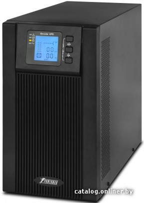 Источник бесперебойного питания PowerCom Online 2000 Plus (без батарей внутри) Online 2000ВА/1600Вт 48В  LCD (3 EURO) (4шт.х12В) ЗУ: 6А