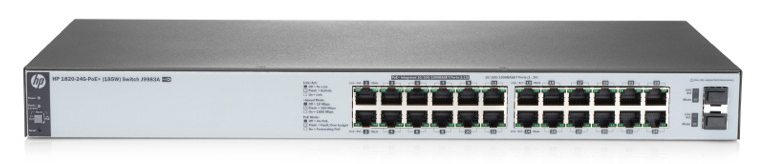 Switch HP 1820 24G PoE+ (185W)  (J9983A)