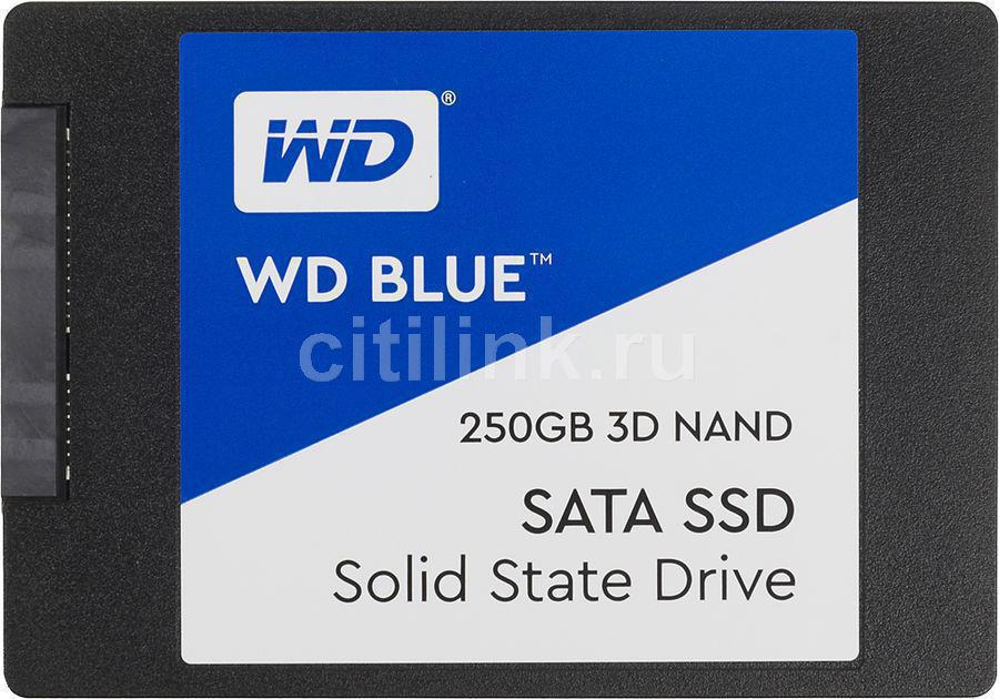 SSD 2,5" SATA-III WD 250Gb Blue 3D (WDS250G2B0A) RTL