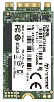 SSD M.2 Transcend 240Gb MTS420 (TS240GMTS420S) RTL