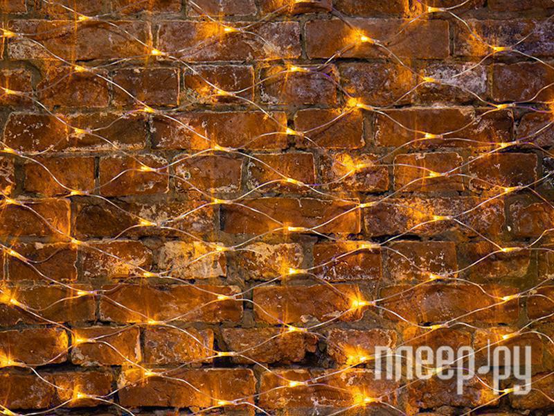 Новогодняя гирлянда Neon-Night Сеть 2x1.5m 288 LED Yellow 215-041